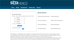 Desktop Screenshot of mls4mexico.info